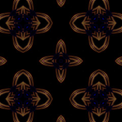 abstract illustrated glass object