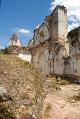 Ruins of La Recoleccion Church of Antigua Guatemala