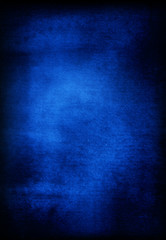 Obraz na płótnie Canvas Old grunge dark blue texture for your design