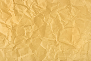 Crumpled wrapping paper