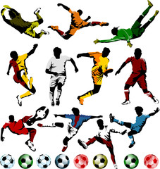 soccer players collection © sababa66