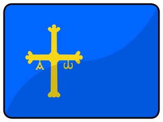 drapeau asturies asturias flag espagne
