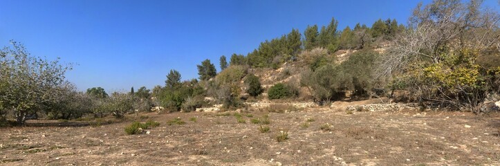 Fototapeta na wymiar Scenic Mediterranean hills