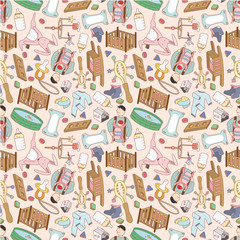 seamless baby pattern