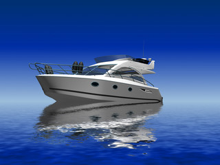 Fototapeta na wymiar Luxury Yacht