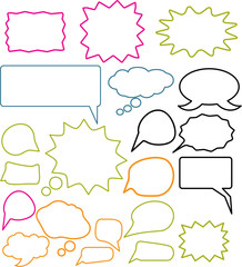 Obraz premium chat signs