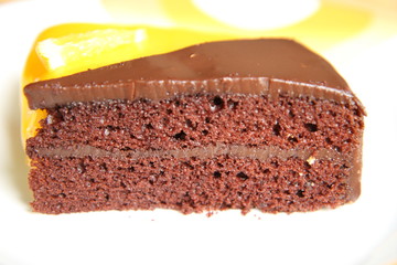 Orange and chocolate cake