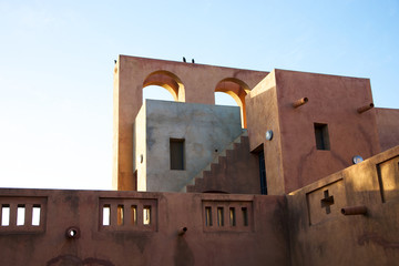 Moroccan architecture in Mopti Dogon Land