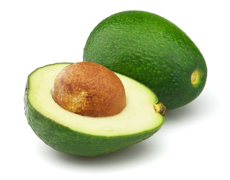 Ripe fresh avocado