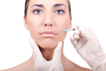 botox treatment- concept
