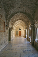 Archway Nativity church, Bethlehem, Palestine, Israel