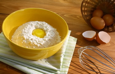 Baking ingredients for dough