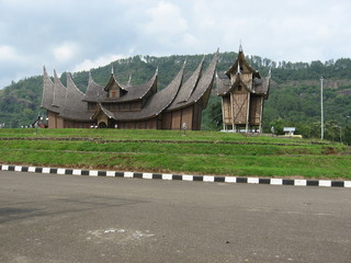 Fototapeta na wymiar Pagaruyung pałac