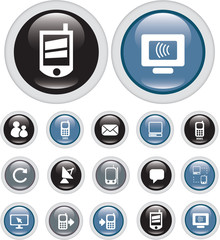 Fototapeta premium internet technology buttons