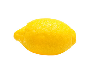 Lemon isolated on white background