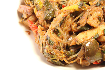 Thai Style Food Mixed Curry