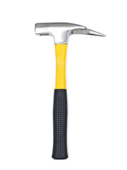 Hammer on white background