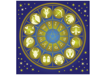 zodiac wheel