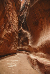 The Siq in Petra