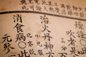 Chinese traditional medicine ancient book