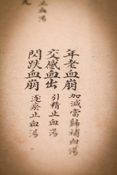 Chinese traditional medicine ancient book