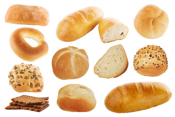 bread and rolls background