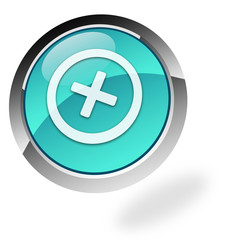 3d Button schwebend cancel