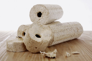Holzbriketts