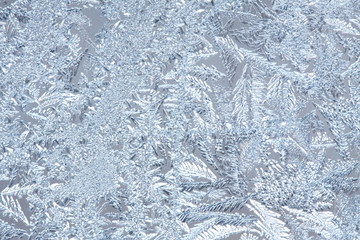 ice on glass