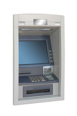 ATM machine - lateral view