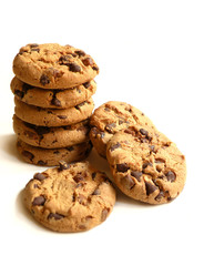 biscotti con gocce di cioccolato