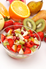 Fresh fruits salad