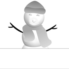 friendly Snowman
