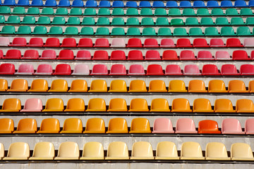 Empty stadium seats - 30249263