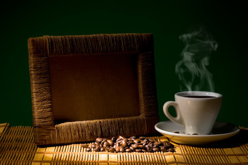 frame for photo with cup