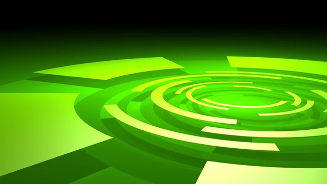 Digitale Rotation - Gr&uuml;n Schwarz Video - 04