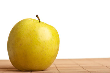 Apples on white isolated background
