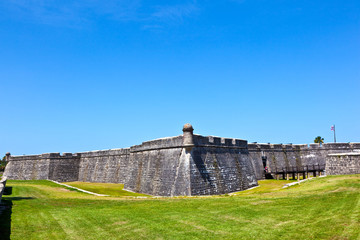 Fototapeta na wymiar Castillo de San Marco - grodziska w St Augustine na Florydzie