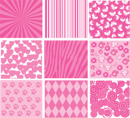 vectro pink patterns