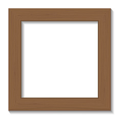 Framework for a photo, isolated on a white background. eps10