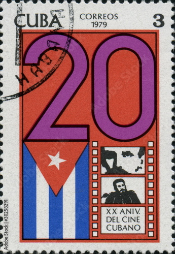 Cuba Xx Anniversaire Du Cinema Cubain Timbre Postal Wall Mural Wallpaper Murals Blue Moon Cuba Xx Anniversaire Du Cinema Cubain Timbre Postal Wall Mural Wallpaper Murals Blue Moon