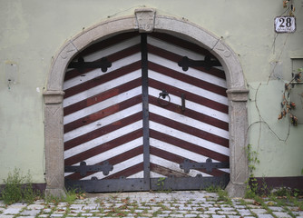 old gate, Wienna - obrazy, fototapety, plakaty