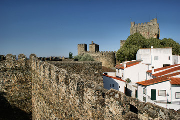 Inside Braganca citadel © Vector