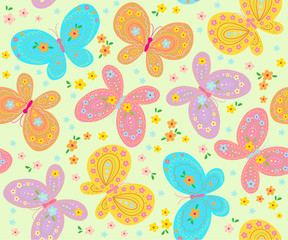background with butterfly