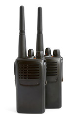 Pair of portable radio sets