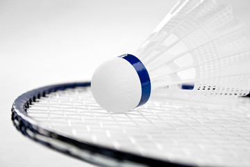 Federballschl&auml;ger mit Ball