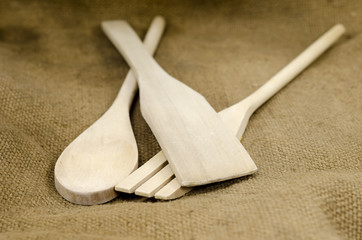 ustensile de cuisine en bois