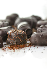 Assorted chocolate candies
