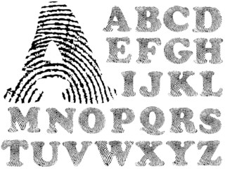 Fingerprint Alphabet