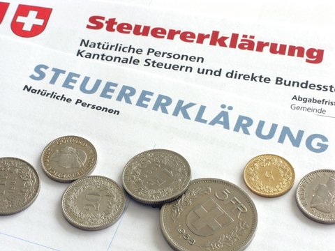Steuererkl&auml;rung - Schweiz
